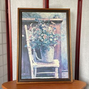 “Morning Arrangement,” by artist Patton Wilson Large Framed Print on Canvas